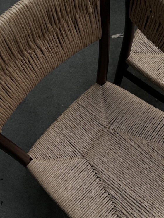 Image 1 of French Papercord Dining Chairs