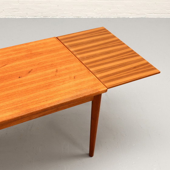 Image 1 of Danish Extendable Teak Dining Table Brdr Furbo