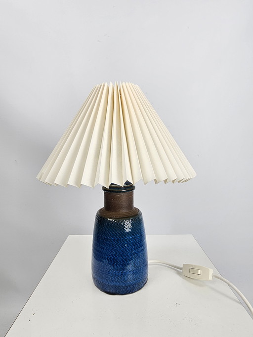 Lampe de table vintage en céramique Nils Kähler Danois