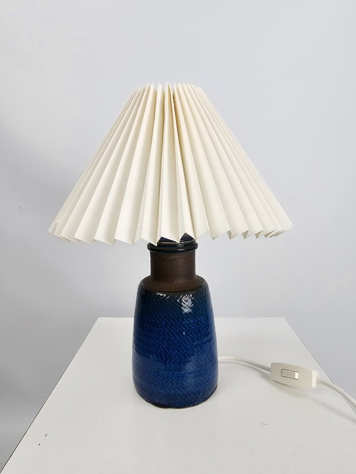 Lampe de table vintage en céramique Nils Kähler Danois