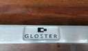 Tavolino Gloster acciaio inox/teak 47,5x47,5x44,5(h) cm