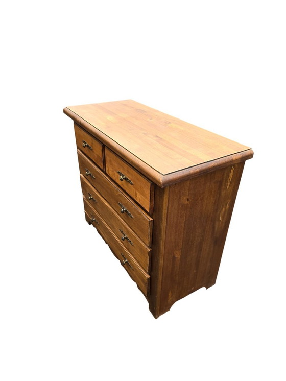 Image 1 of 5-drawer chest