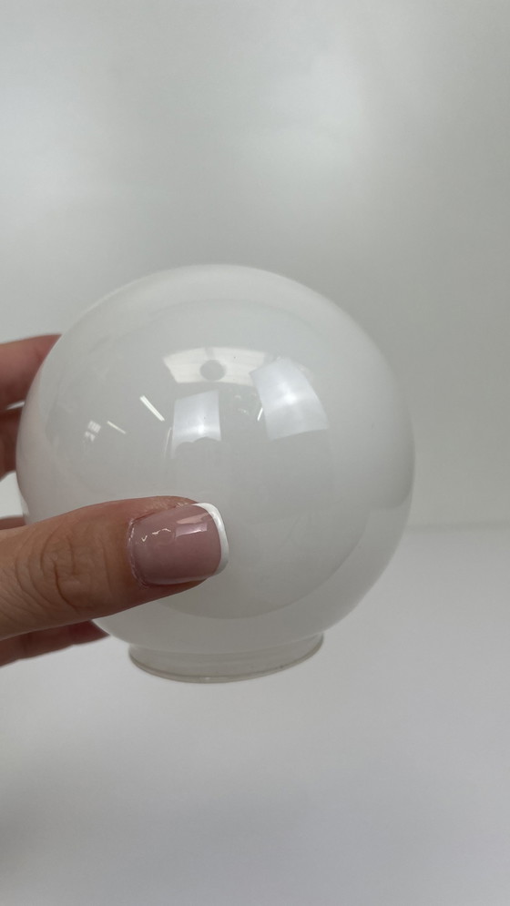 Image 1 of Royal Delft white ceramic Space Age bulb lamp