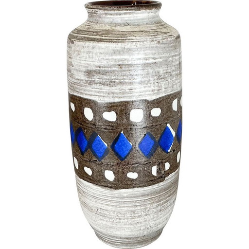 Jarrón de cerámica vintage de Bay Ceramics, Alemania, década de 1970