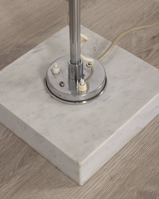 Image 1 of Vintage 70S White Adjustable Floor Lamp Italian Design 