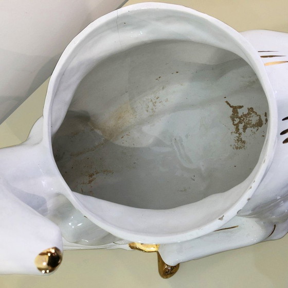 Image 1 of Vintage ceramic flower pot for Antica Athéna, Italy 1980