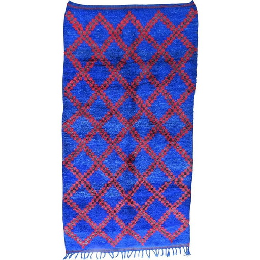 Alfombra bereber vintage de lana Beni M'Guild