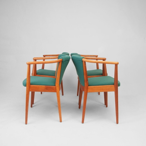 Image 1 of Set of 4 vintage armchairs, model 83a, by Nanna Ditzel for Søren Willadsen, Denmark 1960