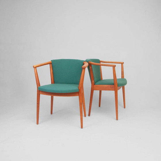 Image 1 of Set of 4 vintage armchairs, model 83a, by Nanna Ditzel for Søren Willadsen, Denmark 1960