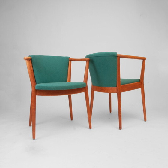 Image 1 of Set of 4 vintage armchairs, model 83a, by Nanna Ditzel for Søren Willadsen, Denmark 1960