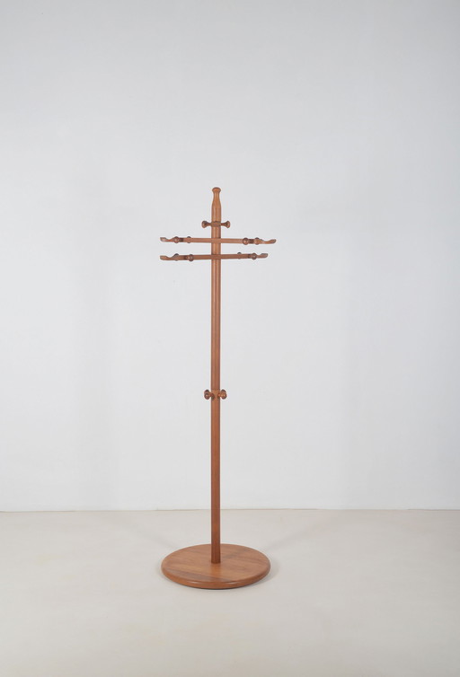 Danish coat rack in teak by Nissen & Gehl for Aksel Kjersgaard, 1960s