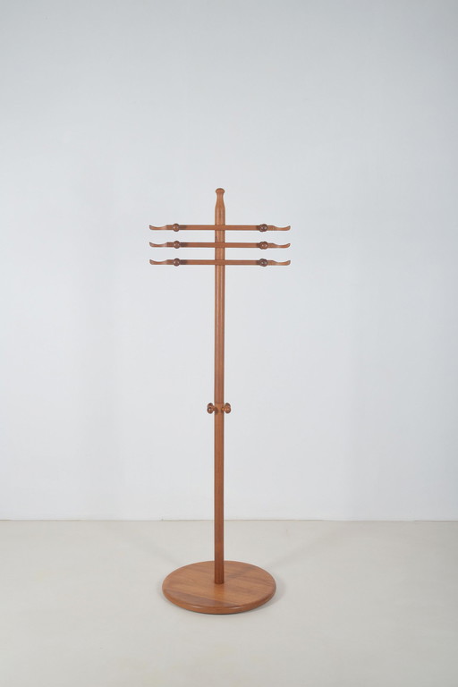 Danish coat rack in teak by Nissen & Gehl for Aksel Kjersgaard, 1960s