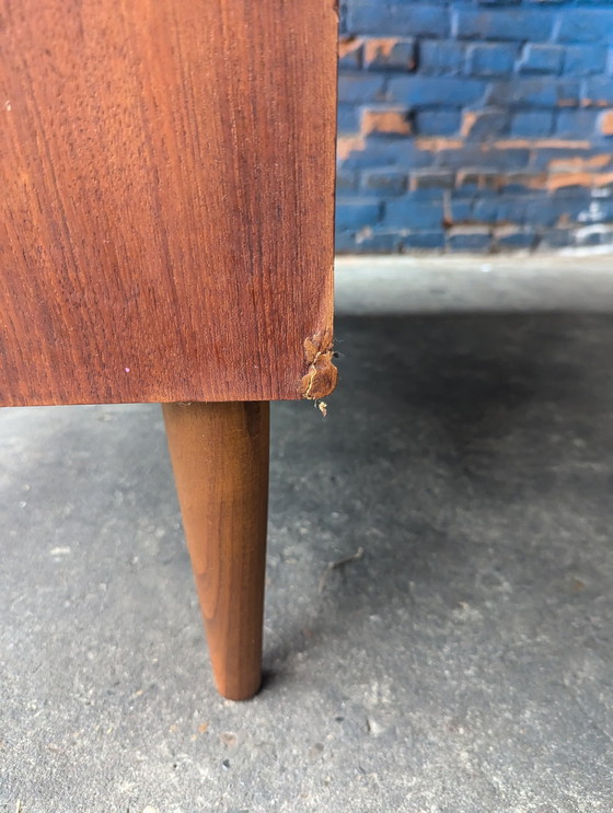 Image 1 of Midcentury Danish Teak Chest of Drawers 1960S