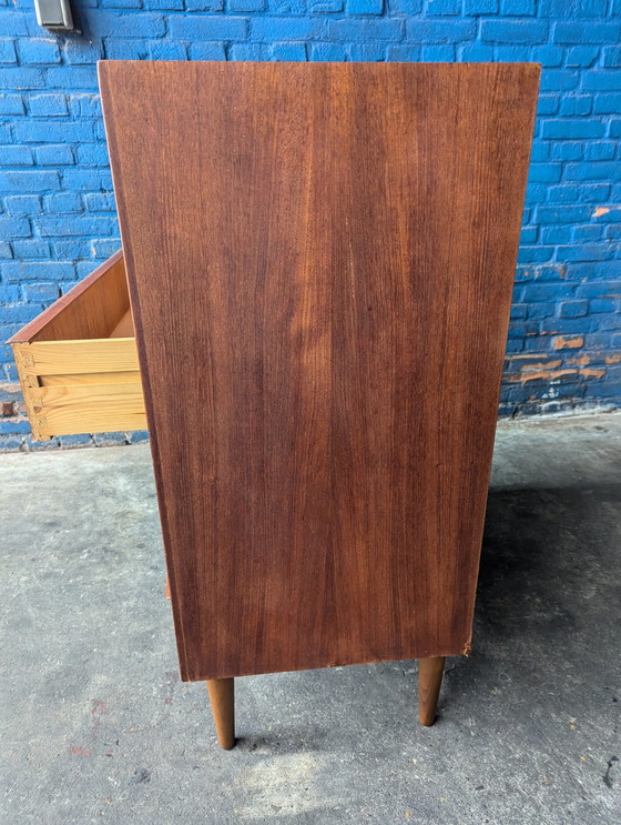 Image 1 of Midcentury Danish Teak Chest of Drawers 1960S