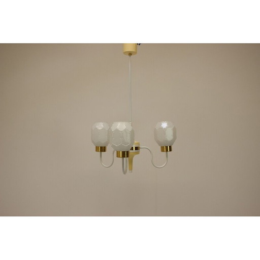 Mid-century chandelier by Instala Jilove U Decina, Czechoslovakia 1970s