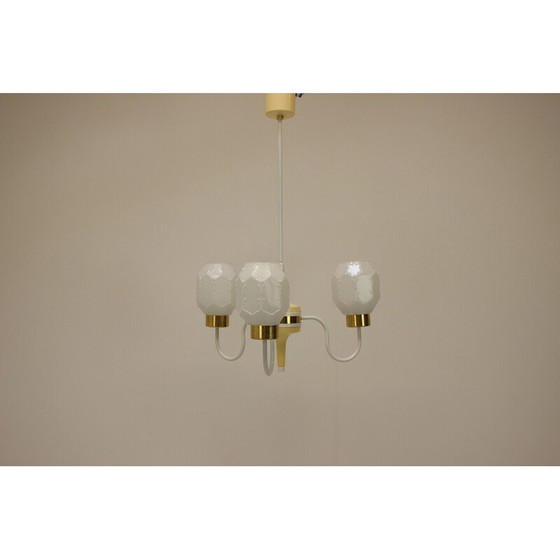 Image 1 of Mid-century chandelier by Instala Jilove U Decina, Czechoslovakia 1970s