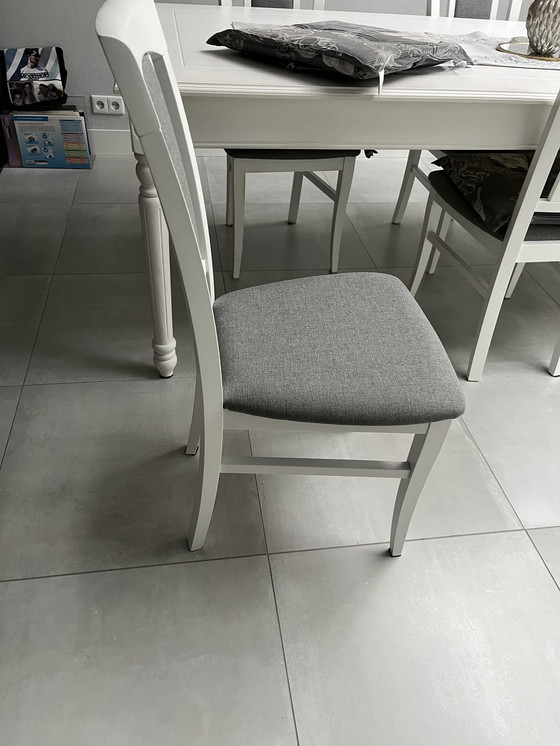 Image 1 of Goossens table + 6x chair