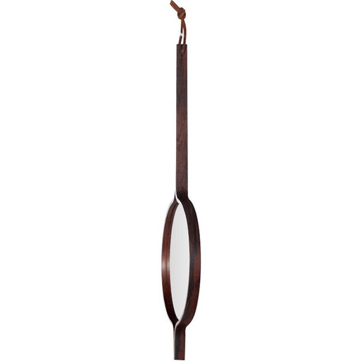 Vintage rosewood mirror by Hans-Agne Jakobsson for Hans-Agne Jakobsson AB Markaryd, 1950
