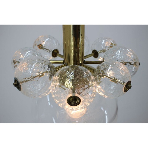 Image 1 of Vintage chandelier pair Kamenicky Senov, 1970