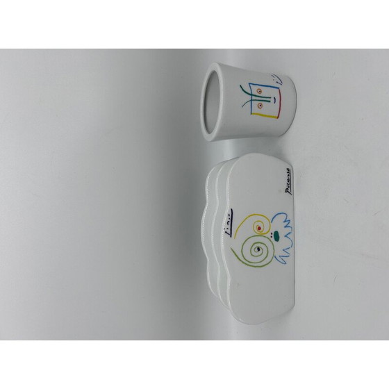 Image 1 of Portalettere vintage in ceramica Tognana con portapenne per Mmi