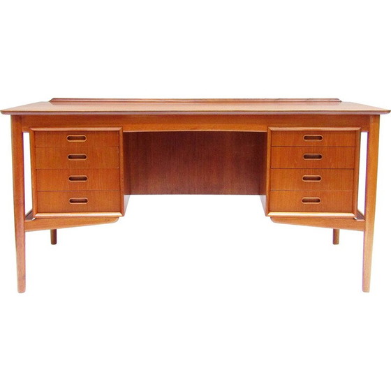 Image 1 of Vintage Danish desk in teak by Svend Aage Madsen for Sigurd Hansen, 1960s