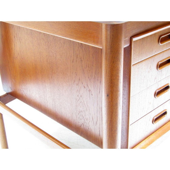 Image 1 of Vintage Danish desk in teak by Svend Aage Madsen for Sigurd Hansen, 1960s