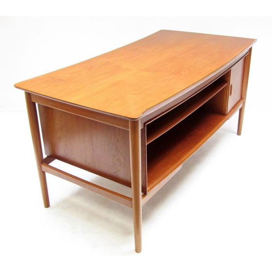 Image 1 of Vintage Danish desk in teak by Svend Aage Madsen for Sigurd Hansen, 1960s