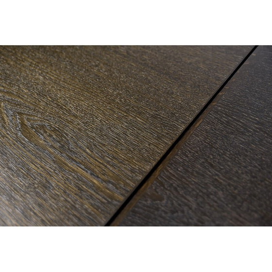Image 1 of Vintage Danish oak wood folding dining table by Am Møbler, 1960s