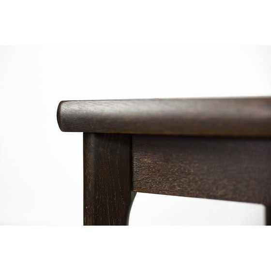 Image 1 of Vintage Danish oak wood folding dining table by Am Møbler, 1960s