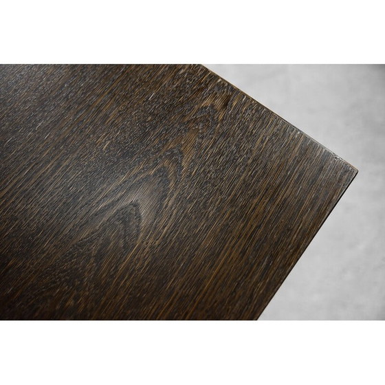 Image 1 of Vintage Danish oak wood folding dining table by Am Møbler, 1960s