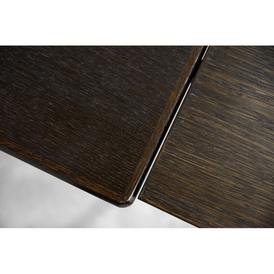 Image 1 of Vintage Danish oak wood folding dining table by Am Møbler, 1960s