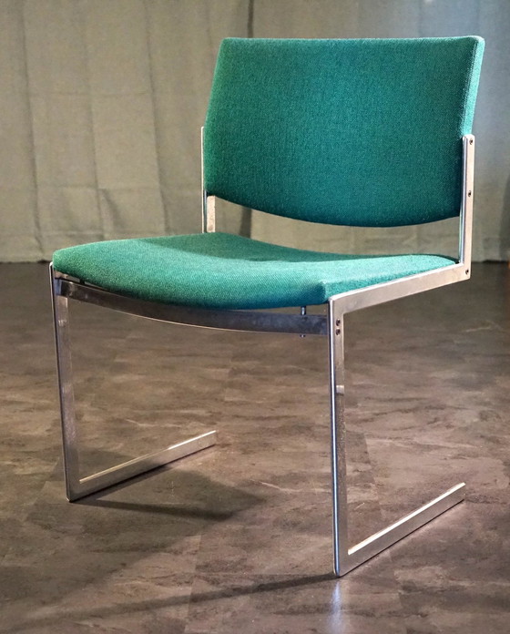 Image 1 of Chaises vintage Fk 770 de Jørgen Kastholm pour Kill International, années 1960, lot de deux