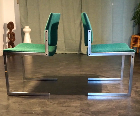 Image 1 of Chaises vintage Fk 770 de Jørgen Kastholm pour Kill International, années 1960, lot de deux