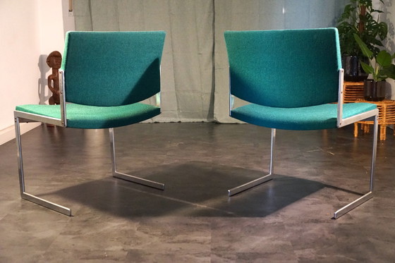 Image 1 of Chaises vintage Fk 770 de Jørgen Kastholm pour Kill International, années 1960, lot de deux