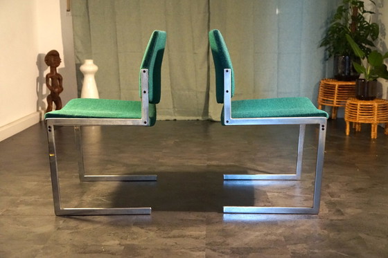 Image 1 of Chaises vintage Fk 770 de Jørgen Kastholm pour Kill International, années 1960, lot de deux