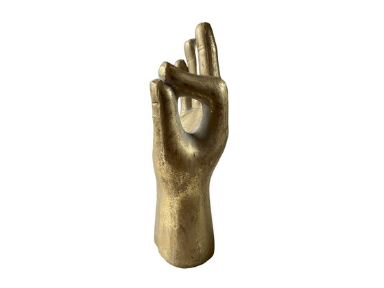 Image 1 of Gold Hand Ornament