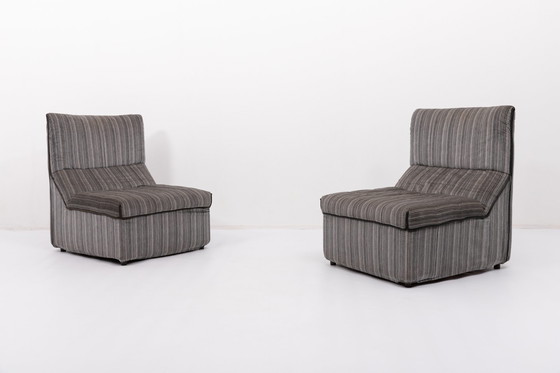 Image 1 of B&B Italia Baia sectional seats by Antonio Citterio and Paolo Nava, 1970’s