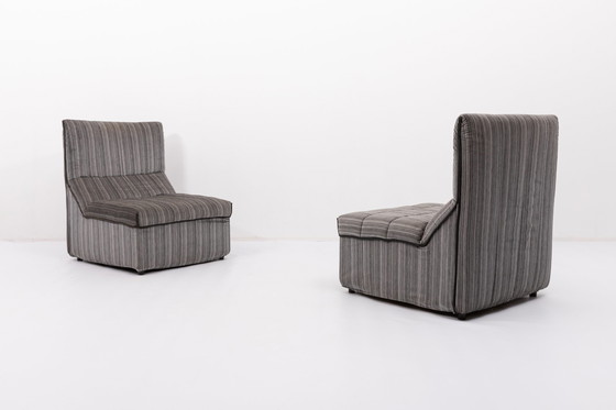 Image 1 of B&B Italia Baia sectional seats by Antonio Citterio and Paolo Nava, 1970’s