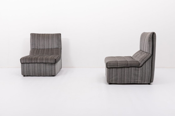 Image 1 of B&B Italia Baia sectional seats by Antonio Citterio and Paolo Nava, 1970’s