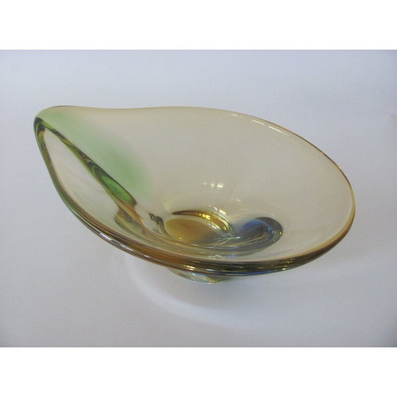 Image 1 of Vintage Metalurgic glass bowl, 1960s