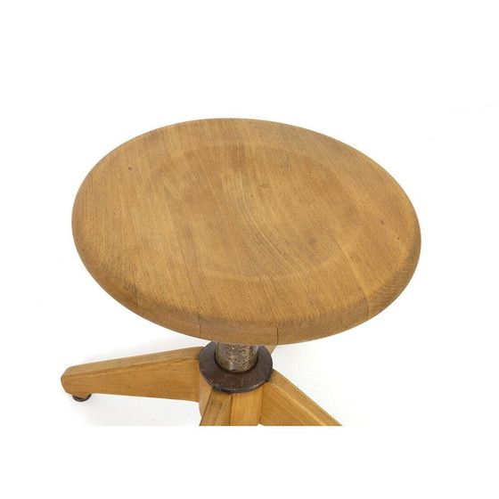 Image 1 of Vintage industrial adjustable stool Sedus, Germany 1950s
