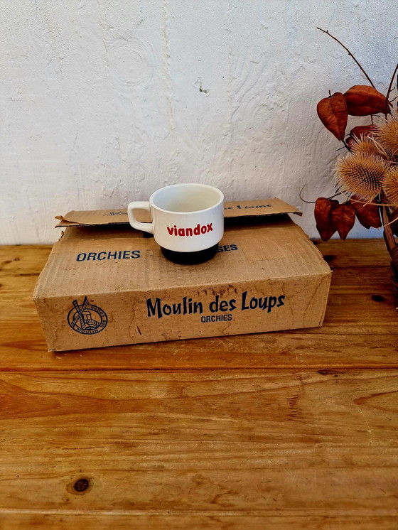 Image 1 of Set Of 6 Moulin Des Loups Viandox Cups