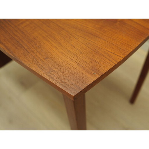 Teak desk with lamp, Danish design, 1970s, production: Denmark