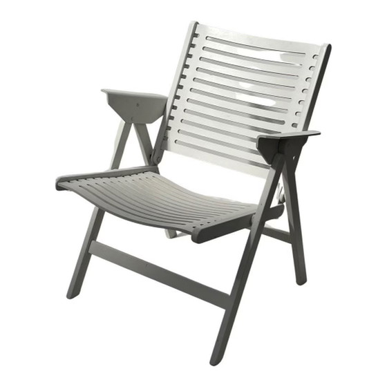 Image 1 of Niko Kralj - Stol Industrija Pohistva - Folding chair type Rex - Low model