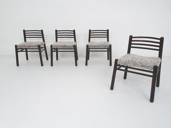 Image 1 of Set Of Four Pastoe Dining Chairs, The Netherlands 1970'S