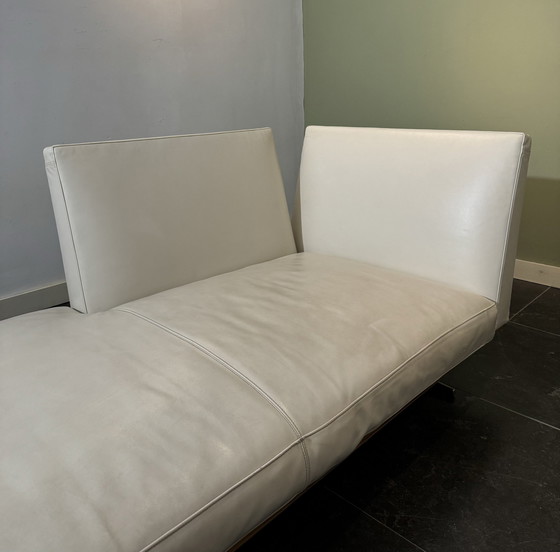 Image 1 of Flexform Evergreen Leather Seating Corner