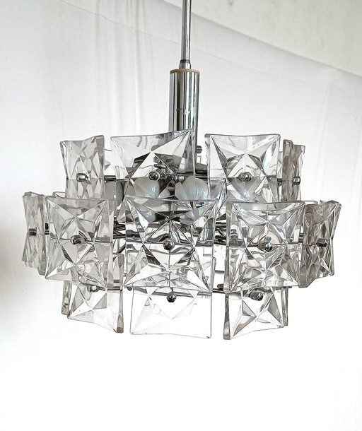 Kinkeldey Large Modern Sixties Chandelier