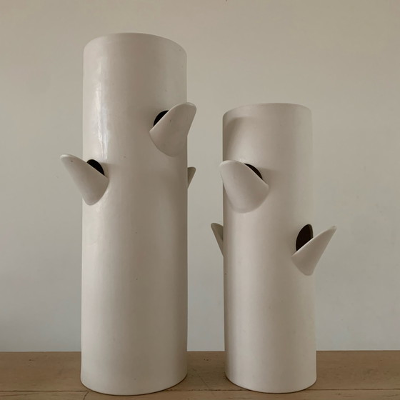 Image 1 of Set of 2 Design vases - ceramic