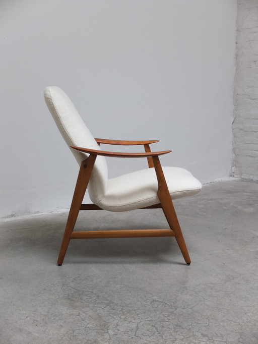 Rare 'Model 500' Lounge Chair By Braathen & Brattrud For Dokka Møbler, 1958