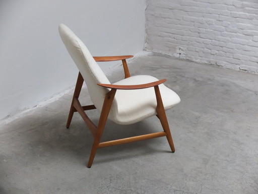 Rare 'Model 500' Lounge Chair By Braathen & Brattrud For Dokka Møbler, 1958